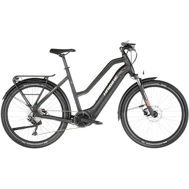 Bicicletta da Trekking Elettrica HAIBIKE TREKKING 6 TRAPEZ Nero 2023 0